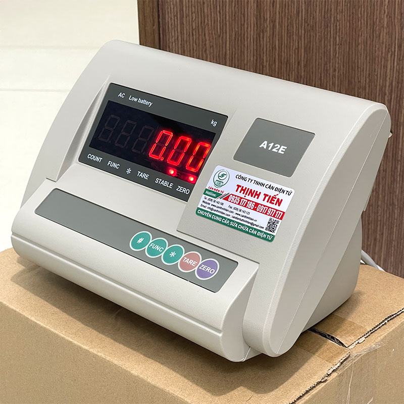 Bộ chỉ thị A12E Cân Điện Tử ghế ngồi A12E 300kg